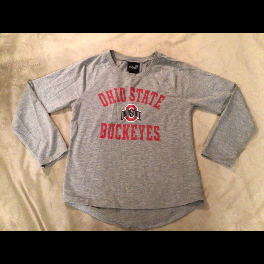 Ohio State Buckeyes kids long sleeve shirt
